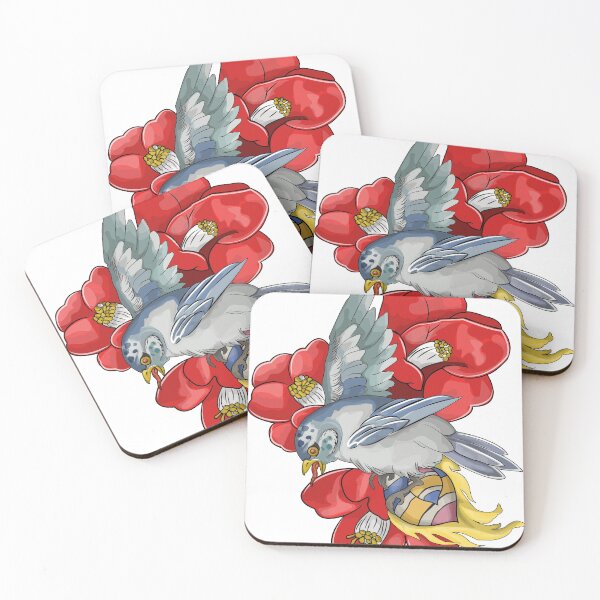 Item preview, Canary with camellias designed and sold by Angelo La Rocca.