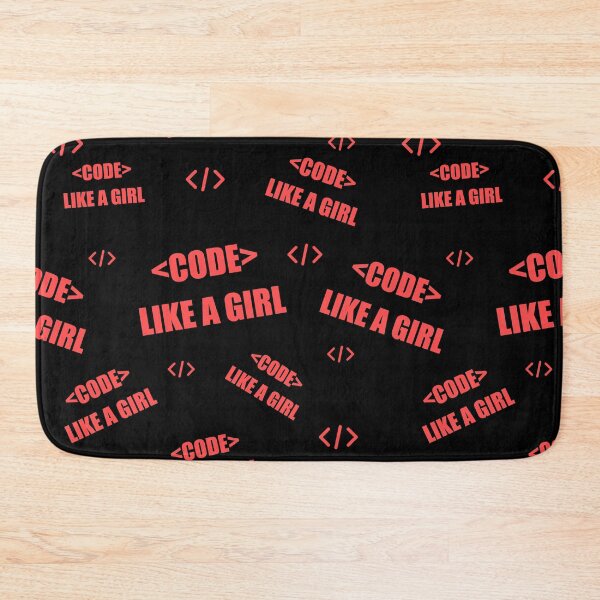 Item preview, Code Like A Girl designed and sold by yoshra.