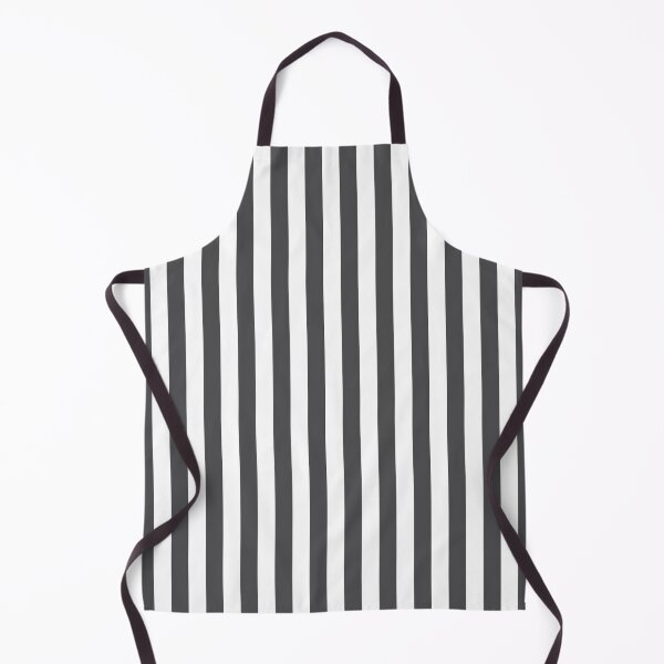 Item preview, Small CHARCOAL GREY and WHITE Vertical STRIPES designed and sold by RachelMacht.