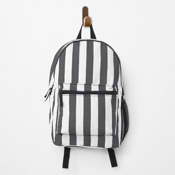 Item preview, Small CHARCOAL GREY and WHITE Vertical STRIPES designed and sold by RachelMacht.