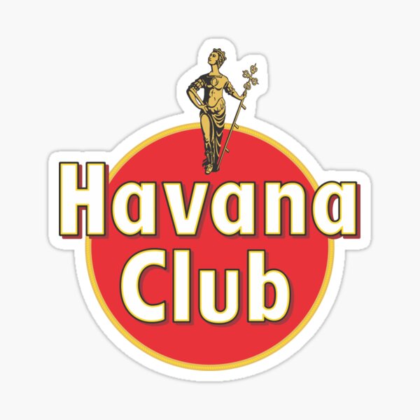 havane club-rouge Sticker