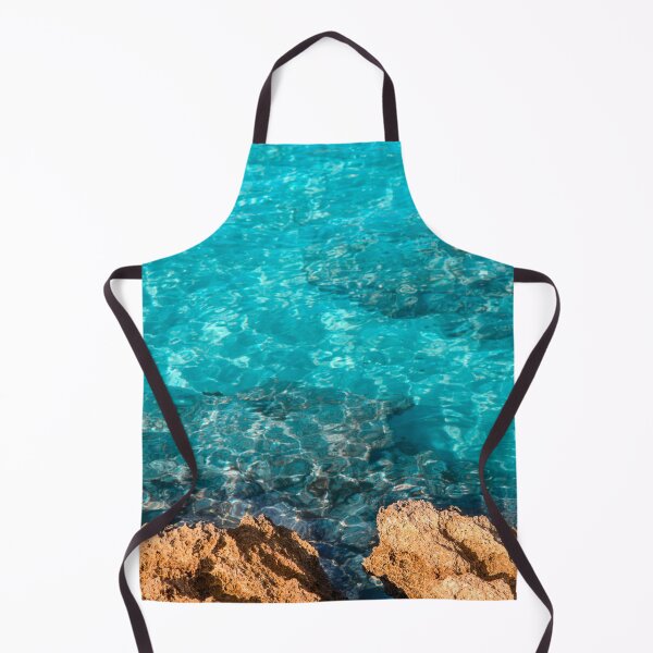 Item preview, Aqua marine sea and rocks designed and sold by Tramontane Designs.