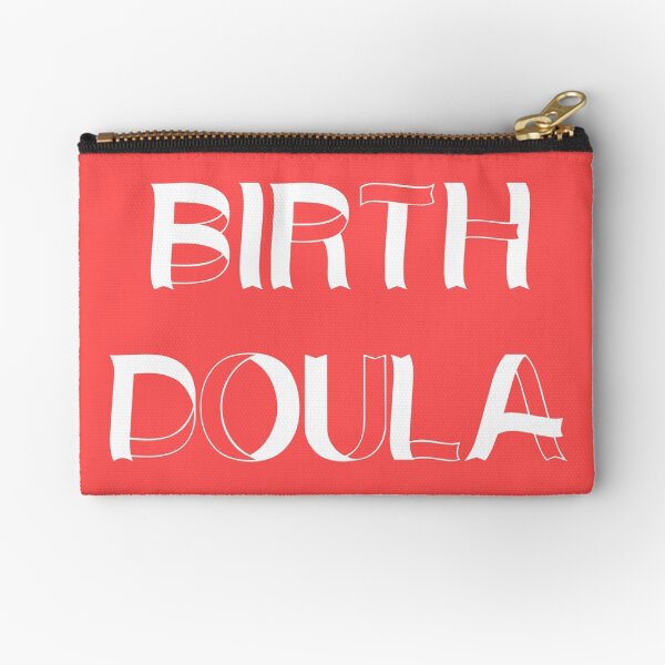 BIRTH DOULA Midwife Childbirth Design Zipper Pouch