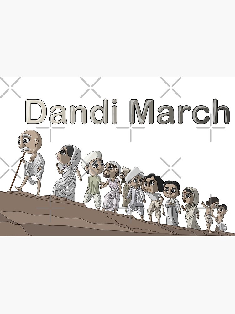 Glimpse of The Dandi March Through Esri Story Map - GIS Resources