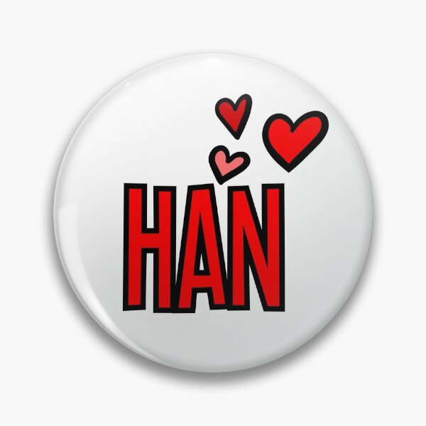 Item preview, Stray Kids Han Hearts designed and sold by StrayPop.