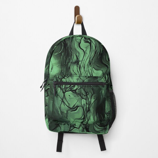 Item preview, Nervous Energy Grungy Abstract Art Green Ash designed and sold by taiche.