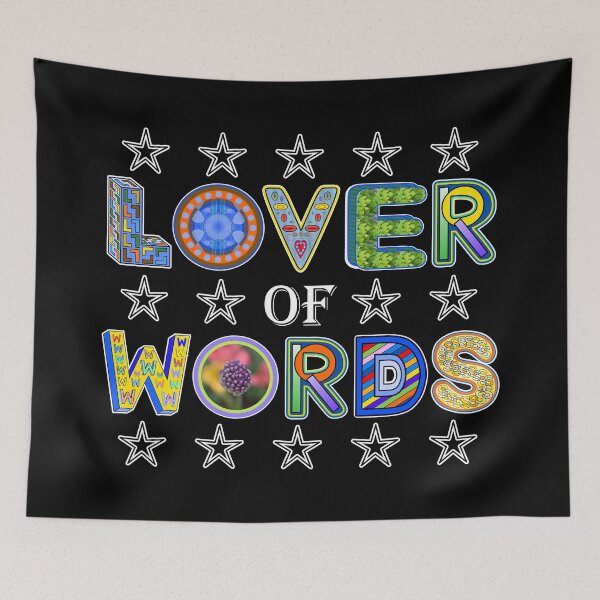 Item preview, Lover Of Words designed and sold by artfulnotebook.