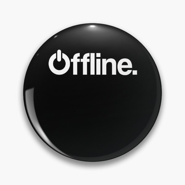 Item preview, Offline - White Text designed and sold by BLICK-DESIGNS.