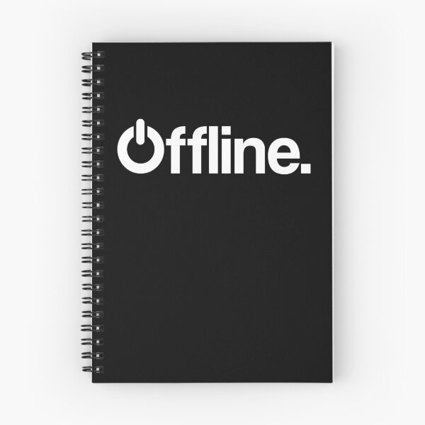 Item preview, Offline - White Text designed and sold by BLICK-DESIGNS.