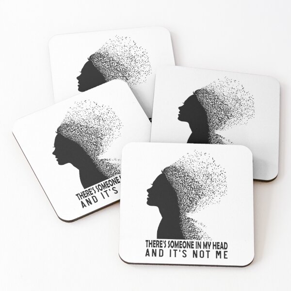 Item preview, Theres Someone In My Head And Its Not Me Essential Sticker designed and sold by Love2MakeArt.