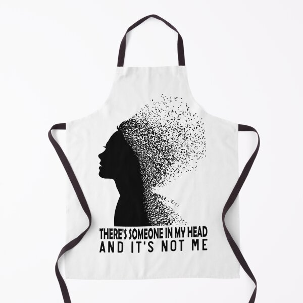 Item preview, Theres Someone In My Head And Its Not Me Essential Sticker designed and sold by Love2MakeArt.