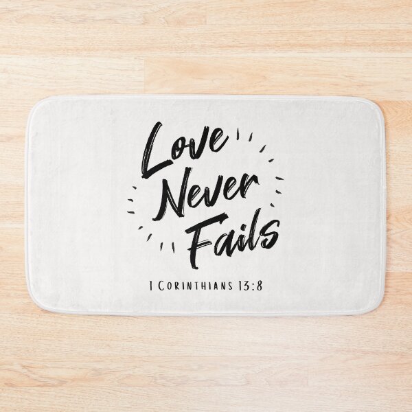 Item preview, Love Never Fails designed and sold by AE3store.