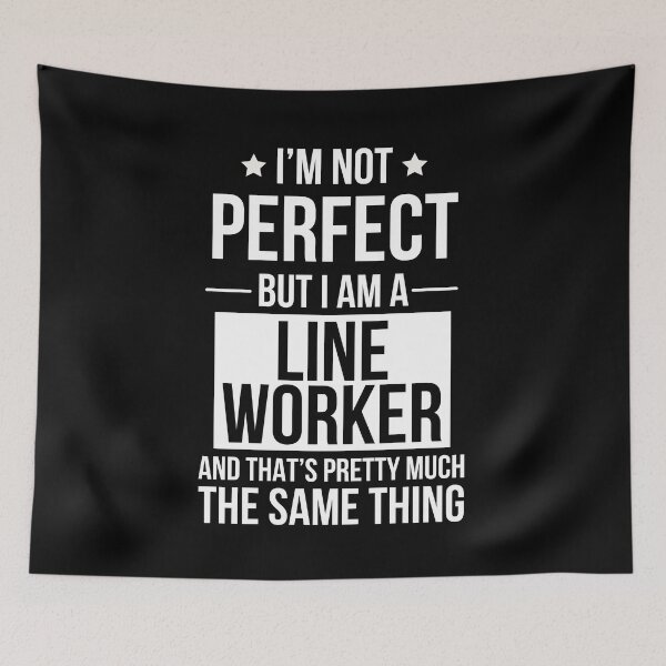 Item preview, Line Worker Perfect Gift designed and sold by AwesomeWorld1.