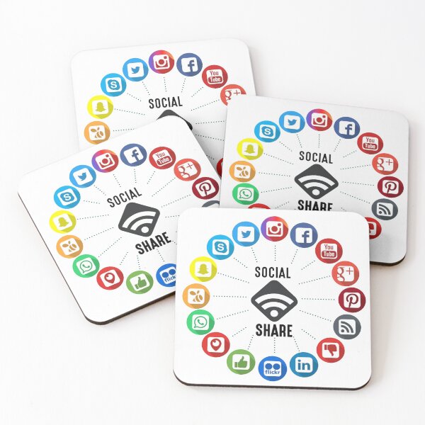 Item preview, Social Media Technology designed and sold by WearWolfDesigns.