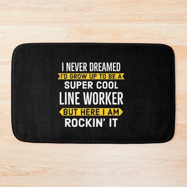Item preview, Super Cool Line Worker designed and sold by AwesomeWorld1.