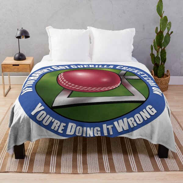 Guerilla on air circle design Throw Blanket