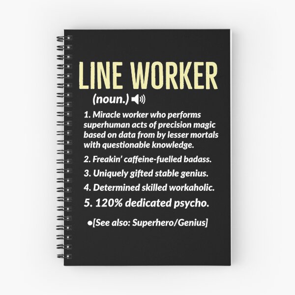 Item preview, Line Worker Definition Gift designed and sold by AwesomeWorld1.