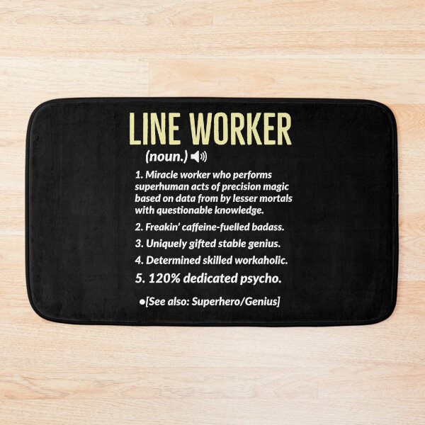Item preview, Line Worker Definition Gift designed and sold by AwesomeWorld1.