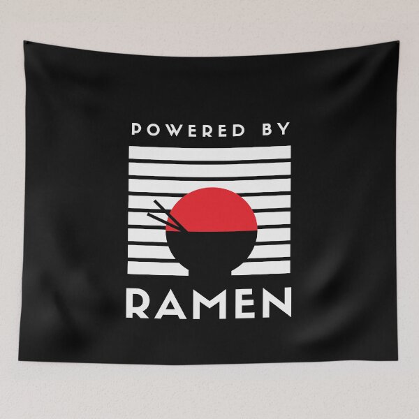 Item preview, Powered by Ramen designed and sold by RandomDel.