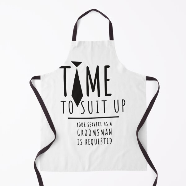 Item preview, time to suit up your service as a groomsman is requested cool wedding stuff designed and sold by Tropical Blood.