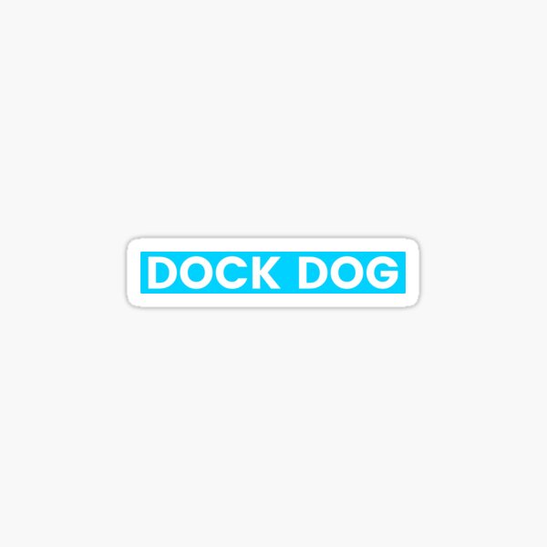 Aperçu de l'œuvre Dock Dog créée et vendue par 2woofs-1meow.