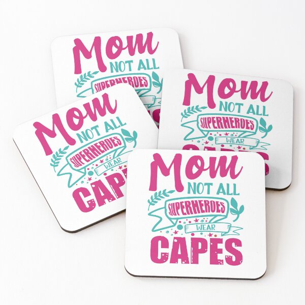 Item preview, MOM NOT ALL SUPERHEROES WEAR CAPES designed and sold by teemaker24.