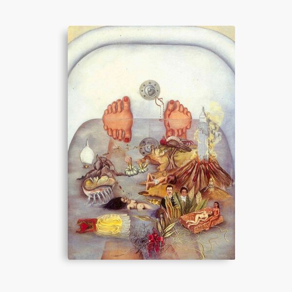 Was mir das Wasser gab von Frida Kahlo Leinwanddruck
