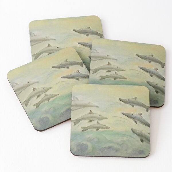 Item preview, Dolphins jumping  designed and sold by Ingahaliullina.