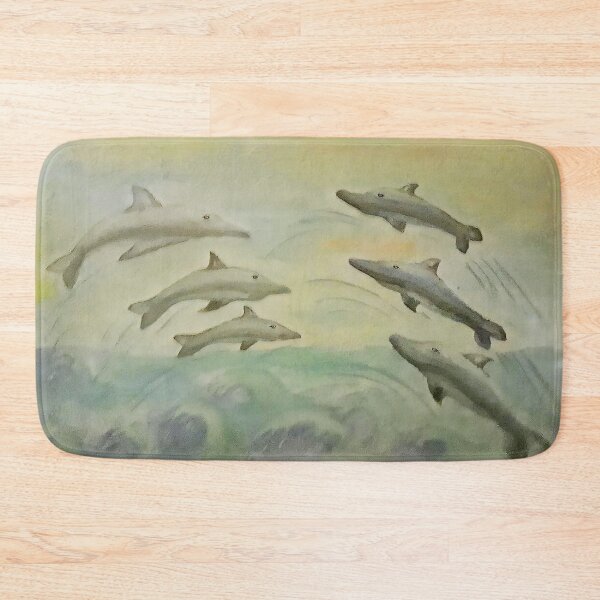 Item preview, Dolphins jumping  designed and sold by Ingahaliullina.