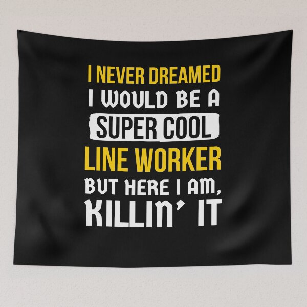 Item preview, Line Worker Gift designed and sold by AwesomeWorld1.