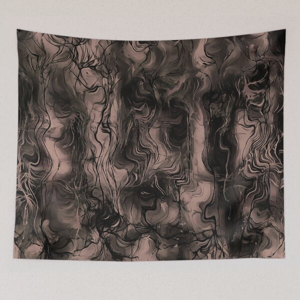 Item preview, Nervous Energy Grungy Abstract Art Desert Mist designed and sold by taiche.