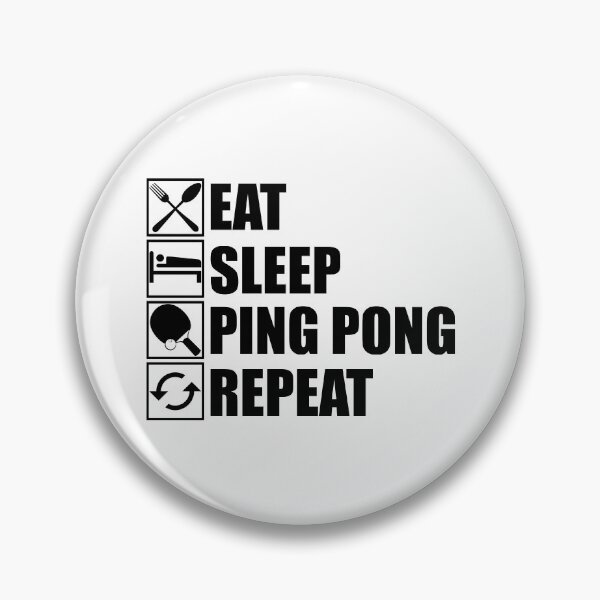 Item preview, Eat Sleep Ping Pong Repeat designed and sold by Adel Qasem.