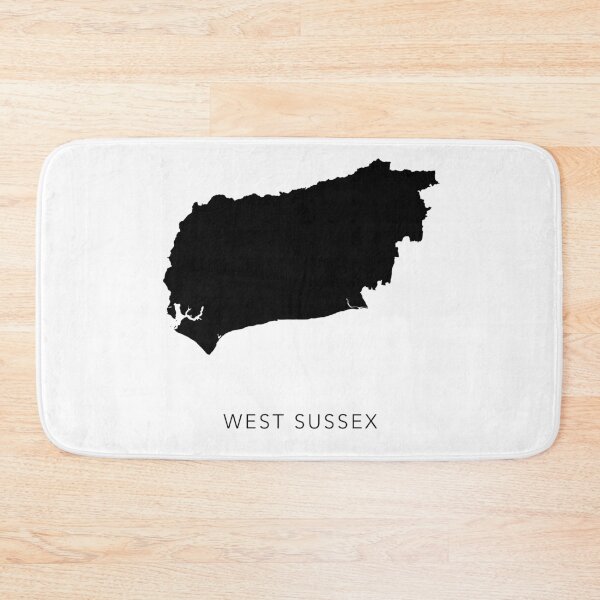 Item preview, Map of West Sussex UK designed and sold by By-Danni-Marie.