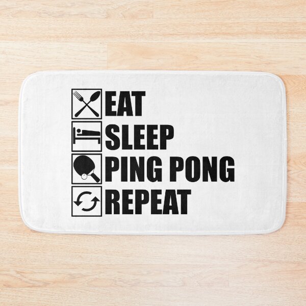 Item preview, Eat Sleep Ping Pong Repeat designed and sold by Adel Qasem.