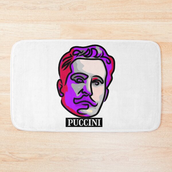 Item preview, Portrait of the composer Puccini designed and sold by Xdelacra.