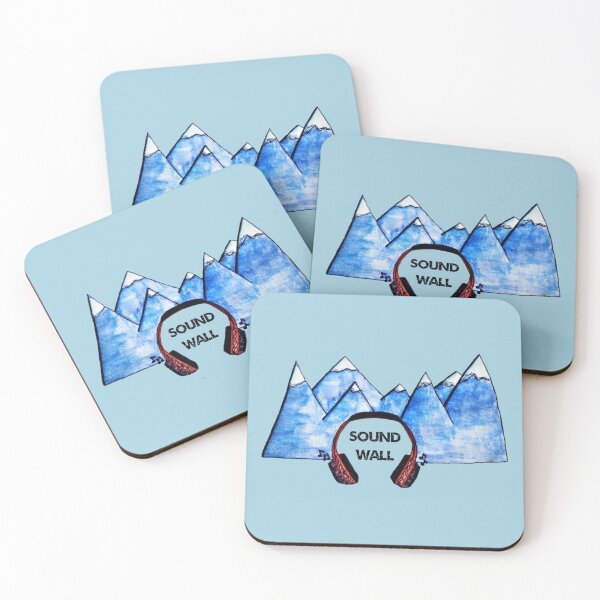 Item preview, Sound Music Blue Wall designed and sold by JeysArtDesign.
