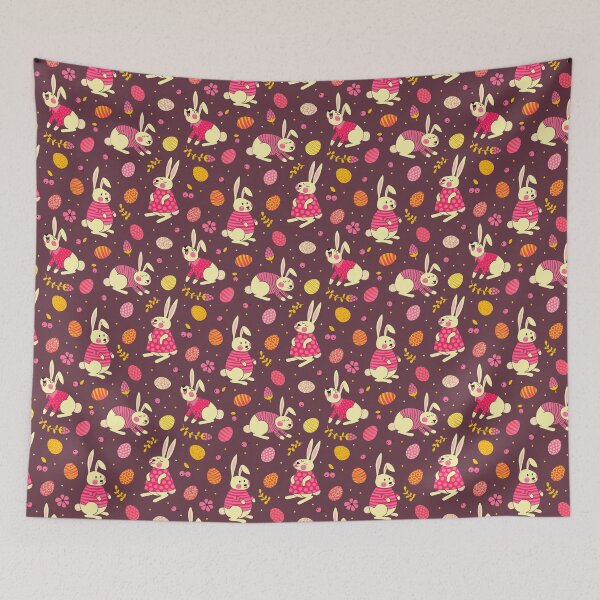 Item preview, Cute bunnies and eggs designed and sold by sandrolenz06t.