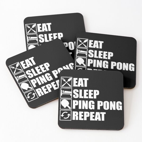 Item preview, Eat Sleep Ping Pong Repeat designed and sold by Adel Qasem.