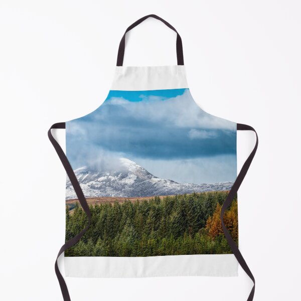 Item preview, Cloudy skies and snowy mountains in winter, Connemara, County Galway, Ireland designed and sold by AlbertMi.