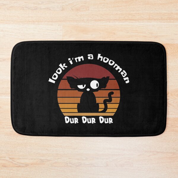 Item preview, LOOK I'M A HOOMAN RETRO SUNSET, FUNNY CAT designed and sold by magicos1.