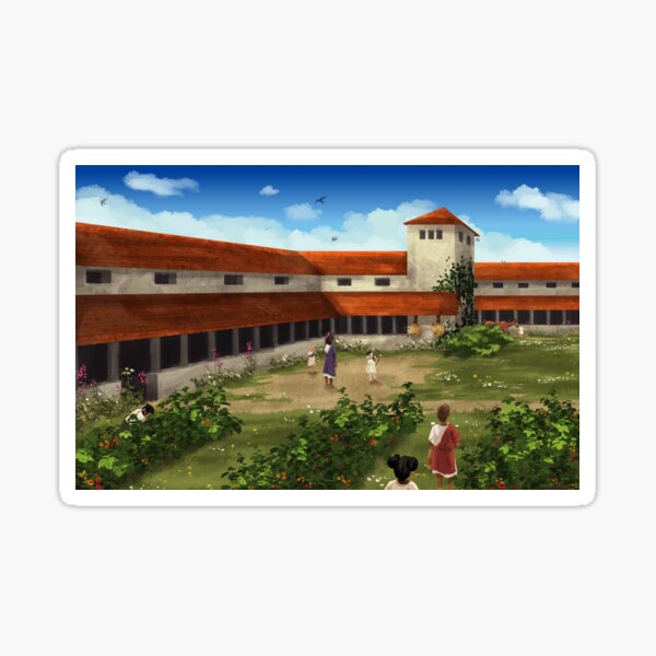 Roman Villa Sticker