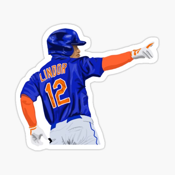 New York Mets: Francisco Lindor 2021 GameStar - MLB Removable Wall Adhesive Wall Decal XL