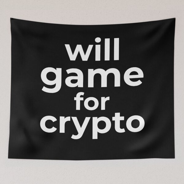 Item preview, Will Game For Crypto designed and sold by artfulnotebook.