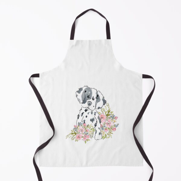 Item preview, Dalmatian/ hound springtime greeting designed and sold by WiMGcreative.