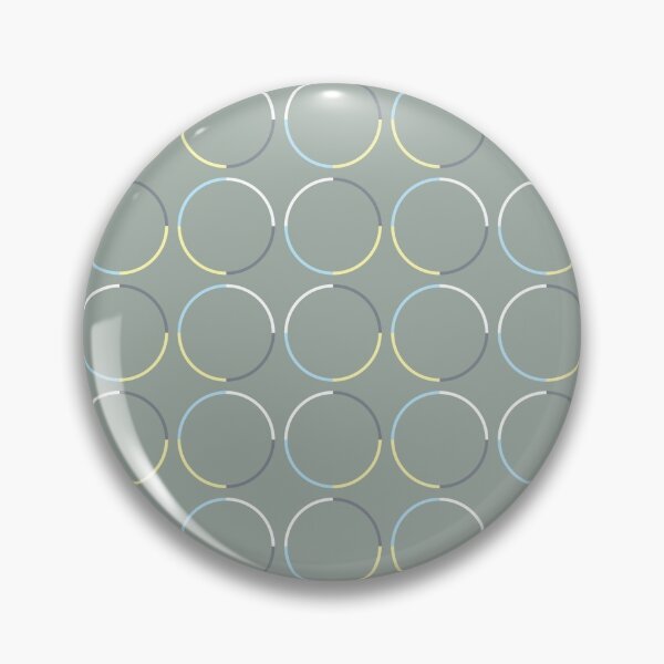 Item preview, WE PERCEIVE | Nordic Minimal Circle Pattern in Soothing Charcoal Color designed and sold by Luis Wong | We Perceive.