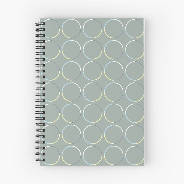 Item preview, WE PERCEIVE | Nordic Minimal Circle Pattern in Soothing Charcoal Color designed and sold by Luis Wong | We Perceive.