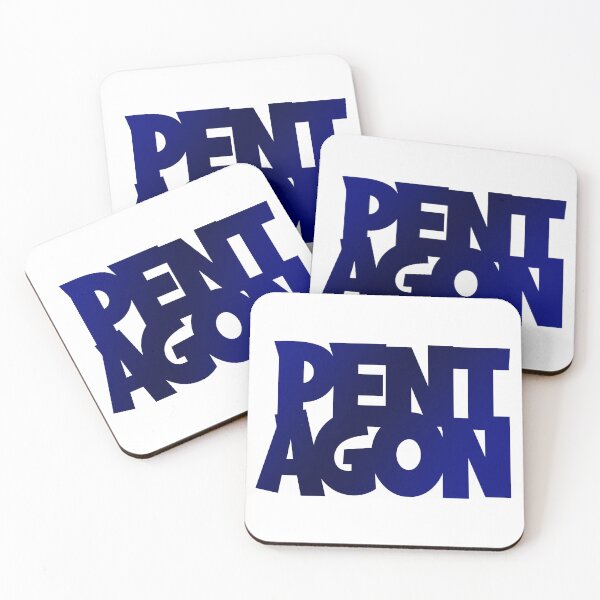 Item preview, Pentagon Dark Blue designed and sold by StrayPop.