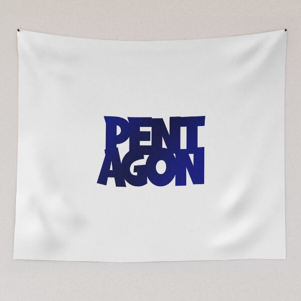 Item preview, Pentagon Dark Blue designed and sold by StrayPop.