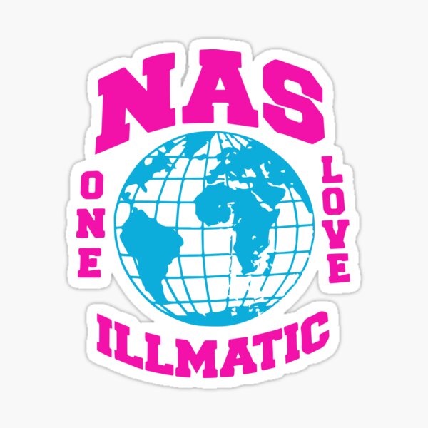 Aperçu de l'œuvre NAS ONE LOVE ILLMATIC MIAMI VICE EDITION [HIPHOP VINTAGE DESIGN] créée et vendue par Gunns & Junos.