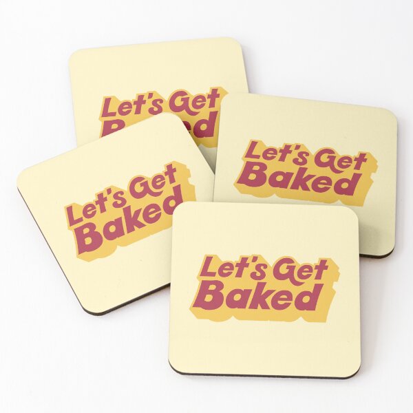 Item preview, Let's Get Baked Vintage Weed Smoker designed and sold by OldDannyBrown.